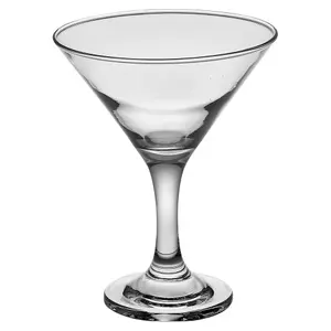 Queensway Home & Dining 190ml 35Pcs Bistro Martini Cocktail Glasses Saucers