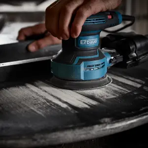 Erbauer 400W 220-240V Corded Random orbit sander ERO400