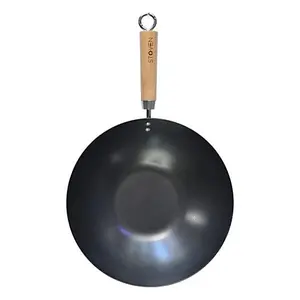 Stoven 30cm Heavy Gauge Non-Stick Wok