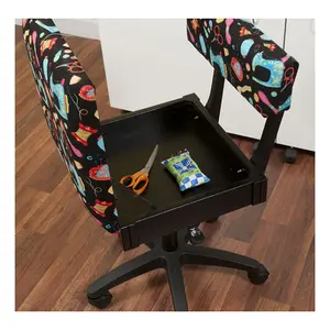 Hydraulic Sewing Chair Sewing Notions with Black Background - HT2014