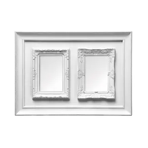 Maison by Premier 2 Photo White Plastic Multi Photo Frame