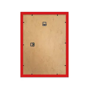 A3 Red Picture Frame Fits A3 (29.7 x 42cm - 11.7 x 16.5in) Poster, Photo, Artwork, or Print.