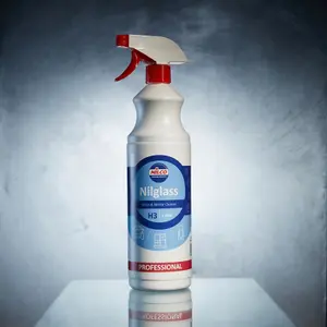 Nilco SVTN1GC Nilglass Glass & Mirror Cleaner 1 Litre Trigger Spray Treatment 1L