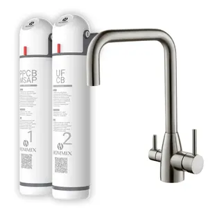 Hommix Ultra UF & Softening Drinking Water Filter with Olaf 304 Stainless Steel