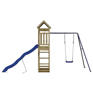 Berkfield Outdoor Playset Impregnated Wood Pine