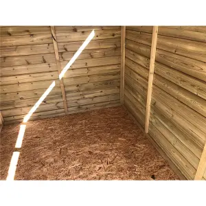 6 x 4 Security Pressure Treated T&G Apex Wooden Bike Store / Wooden Garden Shed (6' x 4' / 6ft x 4ft) (6x4)