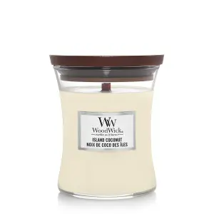 WoodWick Candle Island Coconut Medium Hourglass