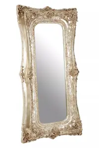 Interiors by Premier Marseille Champagne Rectangular Wall Mirror