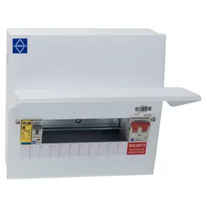 Lewden PRO-R12MS 9 Way RCBO Consumer Unit with Surge Protection