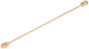 WOODEN ROD 27CM - Rod: Wooden: 27cm - Vervaco