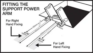 Mac Allister 3 Section 12 Tread Tilt & Turn Right Loft Ladder