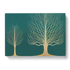 XXX-H1022-WF-4880X Iconic Trees - Wrapped Canvas Print 35cm H x 50cm W x 3cm D