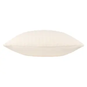 Yard Hush Cotton Linear Feather Rich Cushion