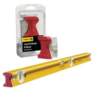 Stabila STBRTYPE120 R-Type 122cm Builders Pro Spirit Level + Replacement End Cap