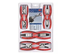 Knipex Circlip Plier Set, 8 Piece