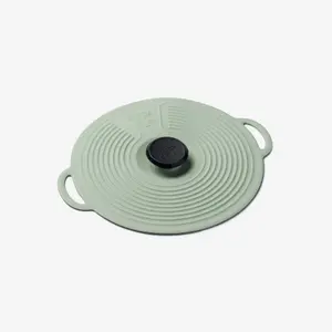 Zeal Classic Self Sealing Silicone Pan Lid 15cm, Sage Green