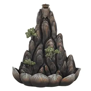 Something Different Mountain Backflow Incense Burner Bronze (One Size)