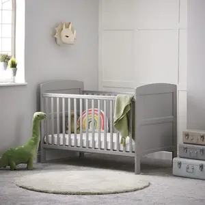 Grace Cot Bed Warm Grey