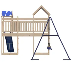 Berkfield Outdoor Playset Solid Wood Pine