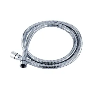 Triton Chrome effect Stainless steel Shower hose, (L)1.75m