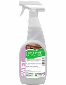 Clover Chemicals Swift Clean & Shine Furniture Polish 750ml