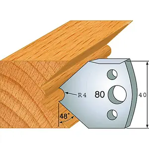 Axcaliber Pair of Profile Euro Cutters - 80