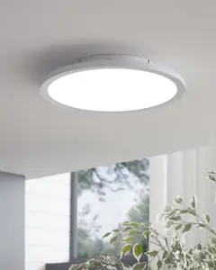 2 PACK 300mm Modern Ceiling Light White Slim Round Low Profile 17W LED 4000K