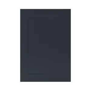 GoodHome Artemisia Matt midnight blue Classic shaker Highline Cabinet door (W)500mm (H)715mm (T)18mm