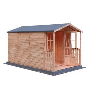 Shire Badminton & Verandah Summerhouse 7x12ft 12mm T&G