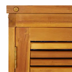 Berkfield Garden Storage Box 70x87x104 cm Solid Wood Acacia