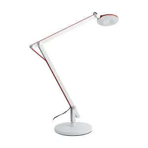 Luminosa LOCKE LED Reading Desk Lamp White 500lm 4000K 55x19.3cm