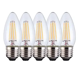 5W E27 Dimmable LED Candle Light Bulb