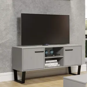 Texas Grey 2 door flat screen TV unit