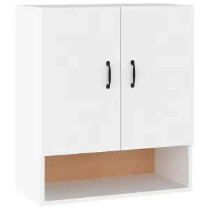 Berkfield Wall Cabinet White 60x31x70 cm Engineered Wood