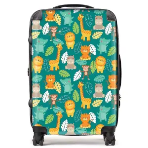 Jungle Animals Suitcase - Medium