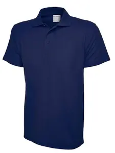 Uneek - Unisex Ultra Cotton Poloshirt - Reactive Dyed - French Navy - Size XS