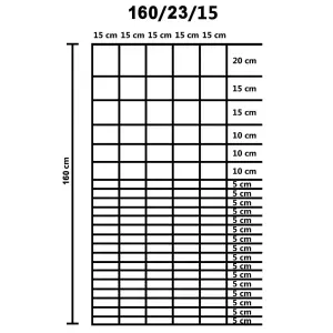 Berkfield Garden Fence Galvanised Steel 50x1.6 m Silver