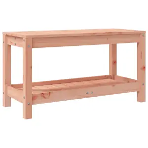 Berkfield Garden Bench 82.5x35x45 cm Solid Wood Douglas