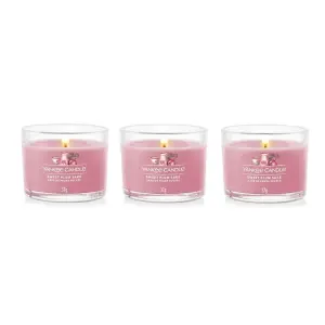 Yankee Candle 3 Pack Filled Votives - Sweet Plum Sake