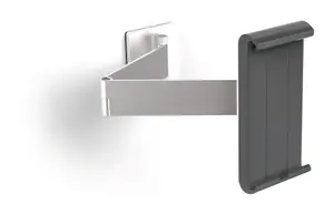 Durable Aluminium Tablet Holder iPad Wall Arm Mount - Lockable & Rotatable