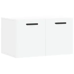 Berkfield Wall Cabinet White 60x36.5x35 cm Engineered Wood