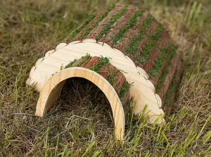 Wooden Hedgehog house Garden Shelter