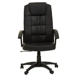 Interiors by Premier Brent Black Home Office Chair