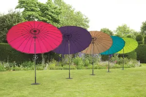 Norfolk Leisure Geisha Purple Parasol 2.5m