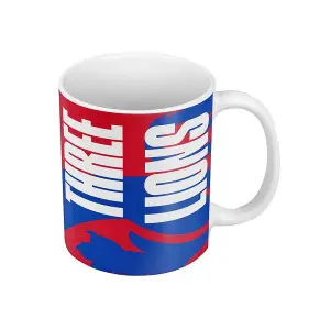 England FA Slogan Mug Red/Blue/White (One Size)