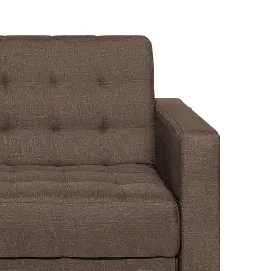 3 Seater Sofa ABERDEEN Dark Brown