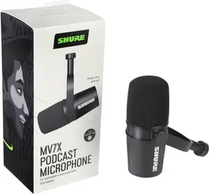 Shure MV7X XLR Podcast Microphone