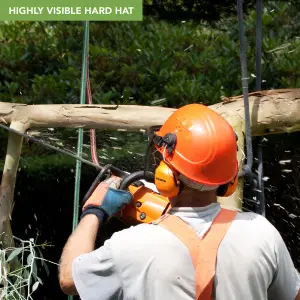 BLOSTM Chainsaw Safety Helmet With Visor