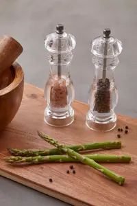 Maison by Premier Cody Small Acrylic Salt And Pepper Mill Set