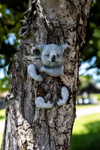 Koala Tree Peeker Garden Ornament